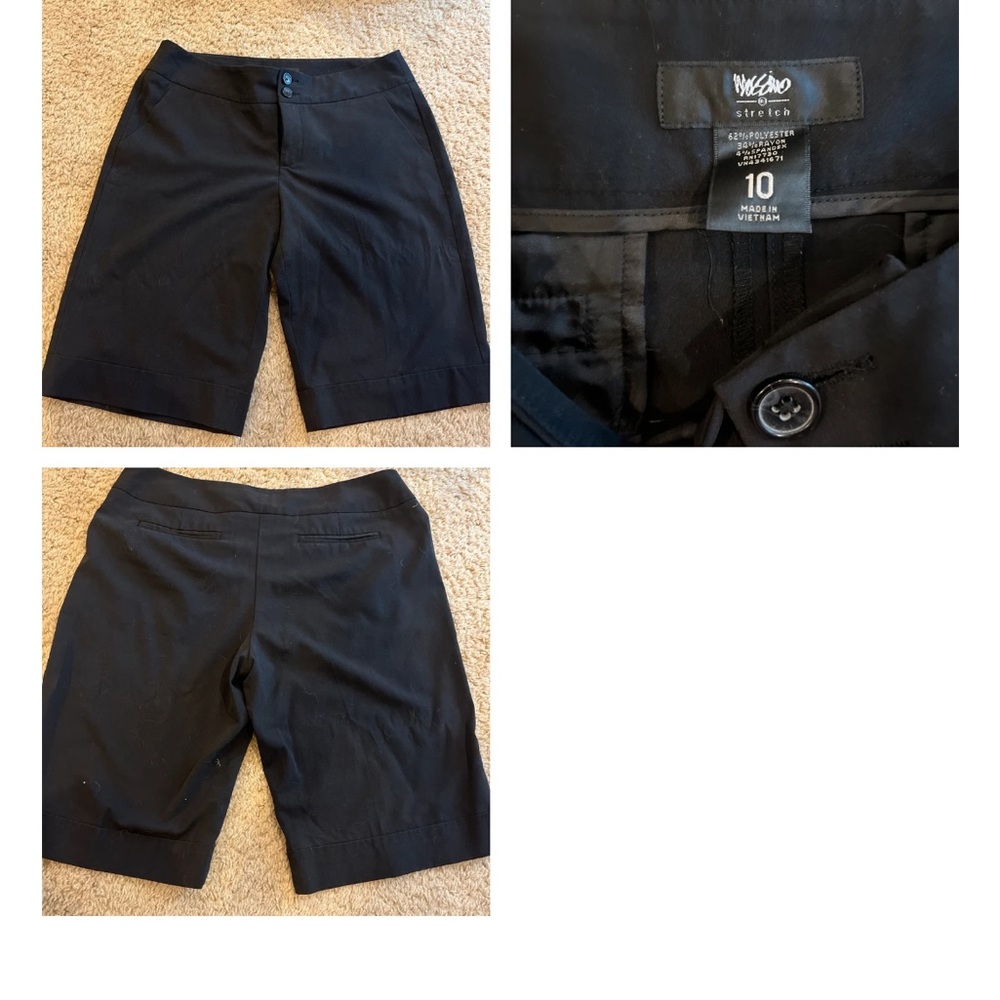 Dressy black shorts!